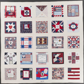 United in Memory 9/11 Victims Memorial Quilt