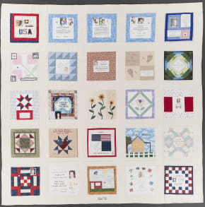 United in Memory 9/11 Victims Memorial Quilt