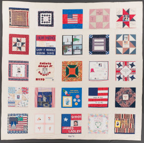 United in Memory 9/11 Victims Memorial Quilt