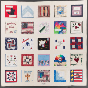 United in Memory 9/11 Victims Memorial Quilt
