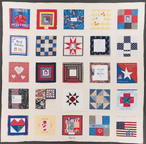 United in Memory 9/11 Victims Memorial Quilt