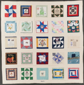 United in Memory 9/11 Victims Memorial Quilt