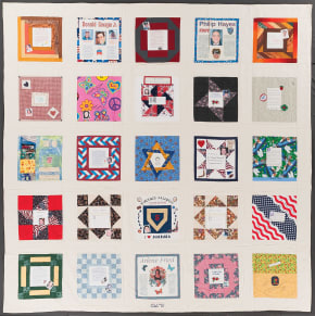 United in Memory 9/11 Victims Memorial Quilt