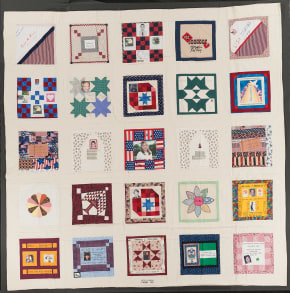 United in Memory 9/11 Victims Memorial Quilt