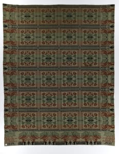Woven coverlet
