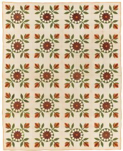 Texas Star variation with Tulips