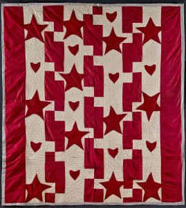 Stars and Hearts Quilt