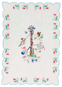Maypole Crib Quilt