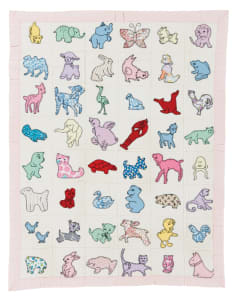 Animals Crib Quilt