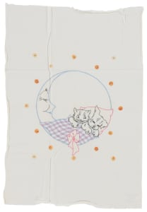 Dog & Cat in the Moon