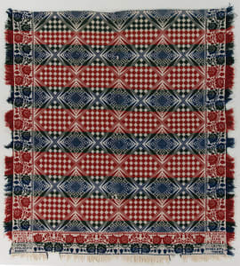 Woven coverlet