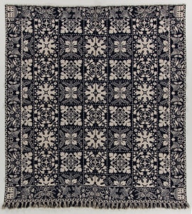 Woven coverlet