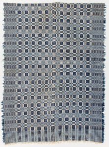 Woven coverlet