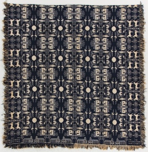 Woven coverlet