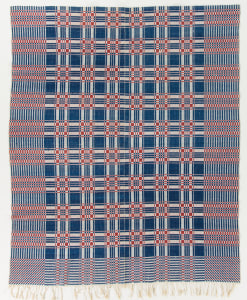 Woven coverlet