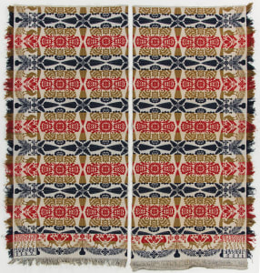 Woven coverlet