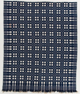 Woven coverlet