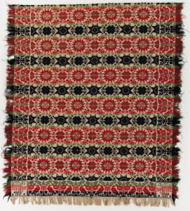 Woven coverlet