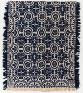 Woven coverlet