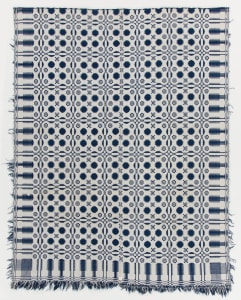 Woven coverlet
