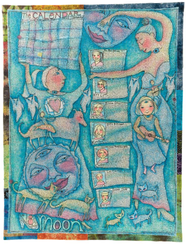The Calendar/Moon Quilt Photo
