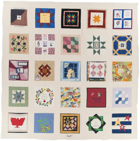 United in Memory 9/11 Victims Memorial Quilt 