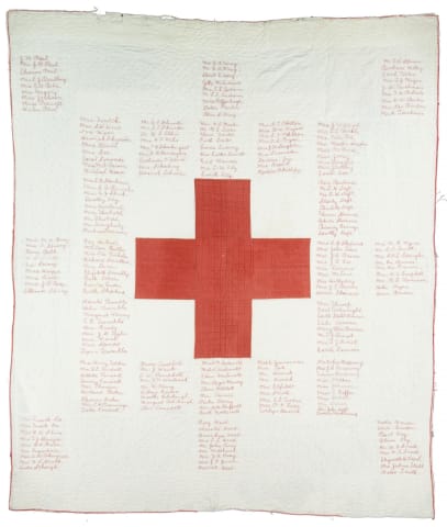 Red Cross Quilt 