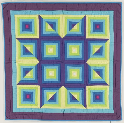 Log Cabin Variation #5
