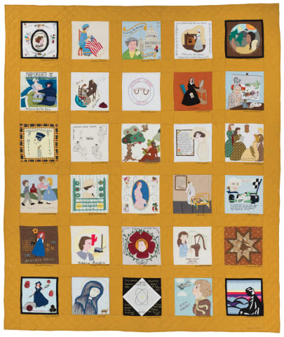 Famous Women Friendship Quilt