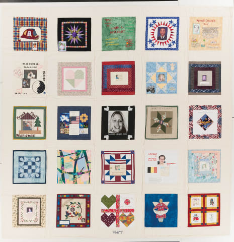 United in Memory 9/11 Victims Memorial Quilt