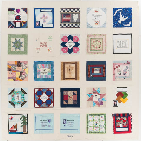 United in Memory 9/11 Victims Memorial Quilt
