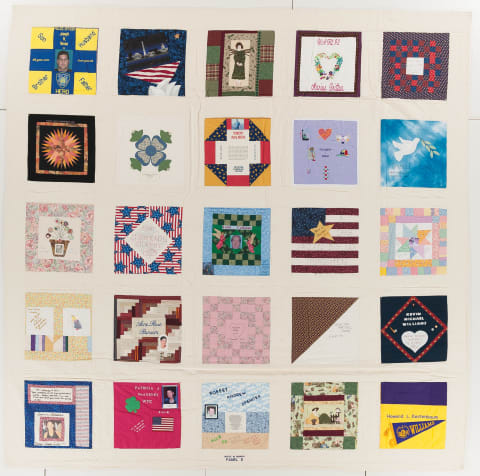 United in Memory 9/11 Victims Memorial Quilt