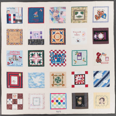 United in Memory 9/11 Victims Memorial Quilt