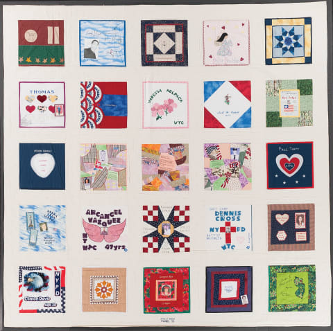 United in Memory 9/11 Victims Memorial Quilt