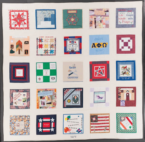 United in Memory 9/11 Victims Memorial Quilt