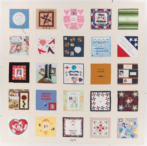 United in Memory 9/11 Victims Memorial Quilt
