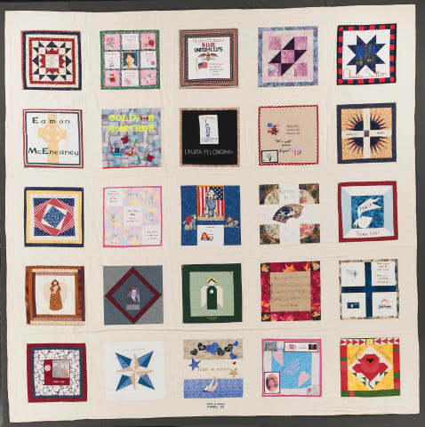 United in Memory 9/11 Victims Memorial Quilt