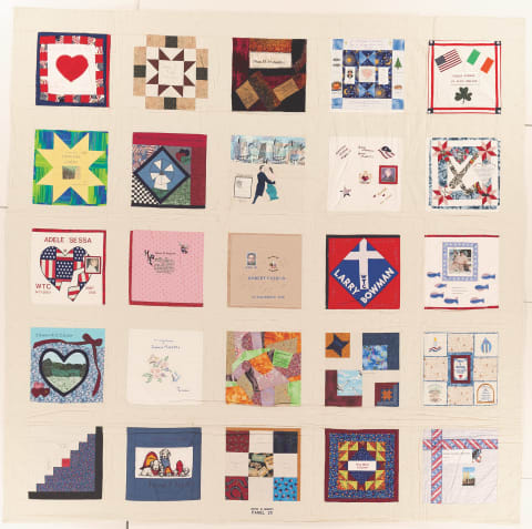 United in Memory 9/11 Victims Memorial Quilt