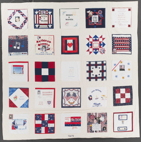 United in Memory 9/11 Victims Memorial Quilt