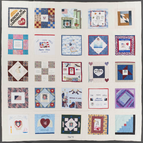 United in Memory 9/11 Victims Memorial Quilt