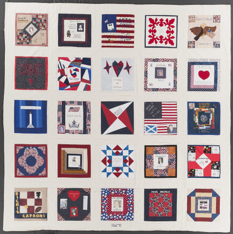 United in Memory 9/11 Victims Memorial Quilt