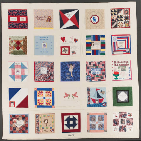 United in Memory 9/11 Victims Memorial Quilt