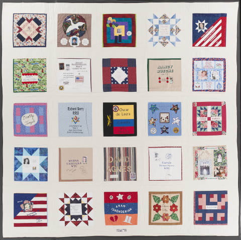 United in Memory 9/11 Victims Memorial Quilt