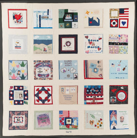 United in Memory 9/11 Victims Memorial Quilt