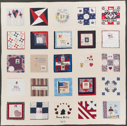 United in Memory 9/11 Victims Memorial Quilt