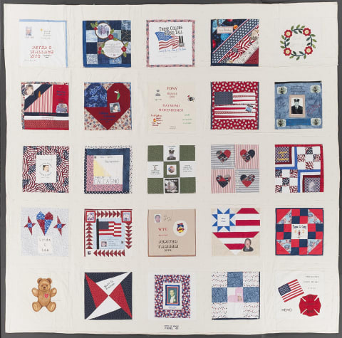 United in Memory 9/11 Victims Memorial Quilt