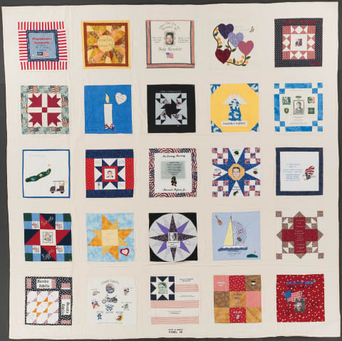 United in Memory 9/11 Victims Memorial Quilt