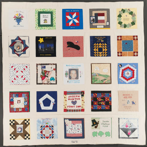 United in Memory 9/11 Victims Memorial Quilt