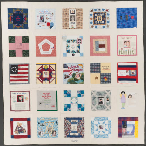 United in Memory 9/11 Victims Memorial Quilt