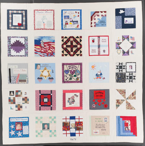 United in Memory 9/11 Victims Memorial Quilt